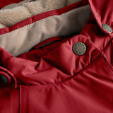 Mini A Ture Red Merlot Wang Fleece Winter Jacket