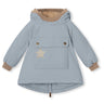 Mini A ture Citadel Blue Baby Wen Fleece Anorak