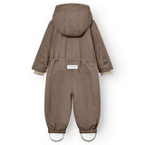 Mini A ture Morel grey Wisti Fleece Snowsuit