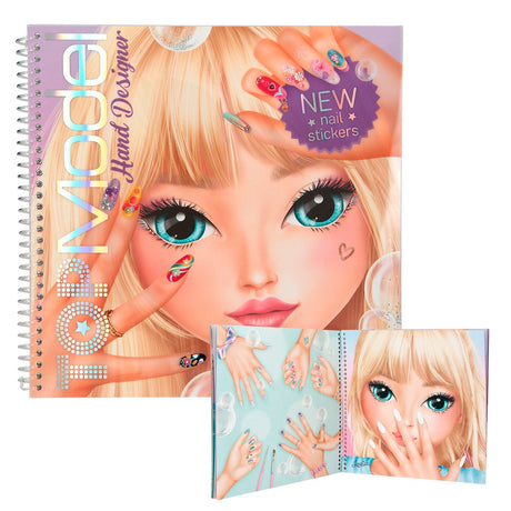 TOPModel Hand Designer Coloring Book