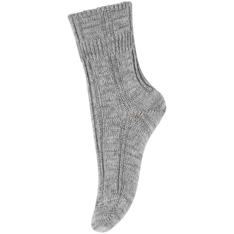 Mp Danmark Bee Socks Grey Melange