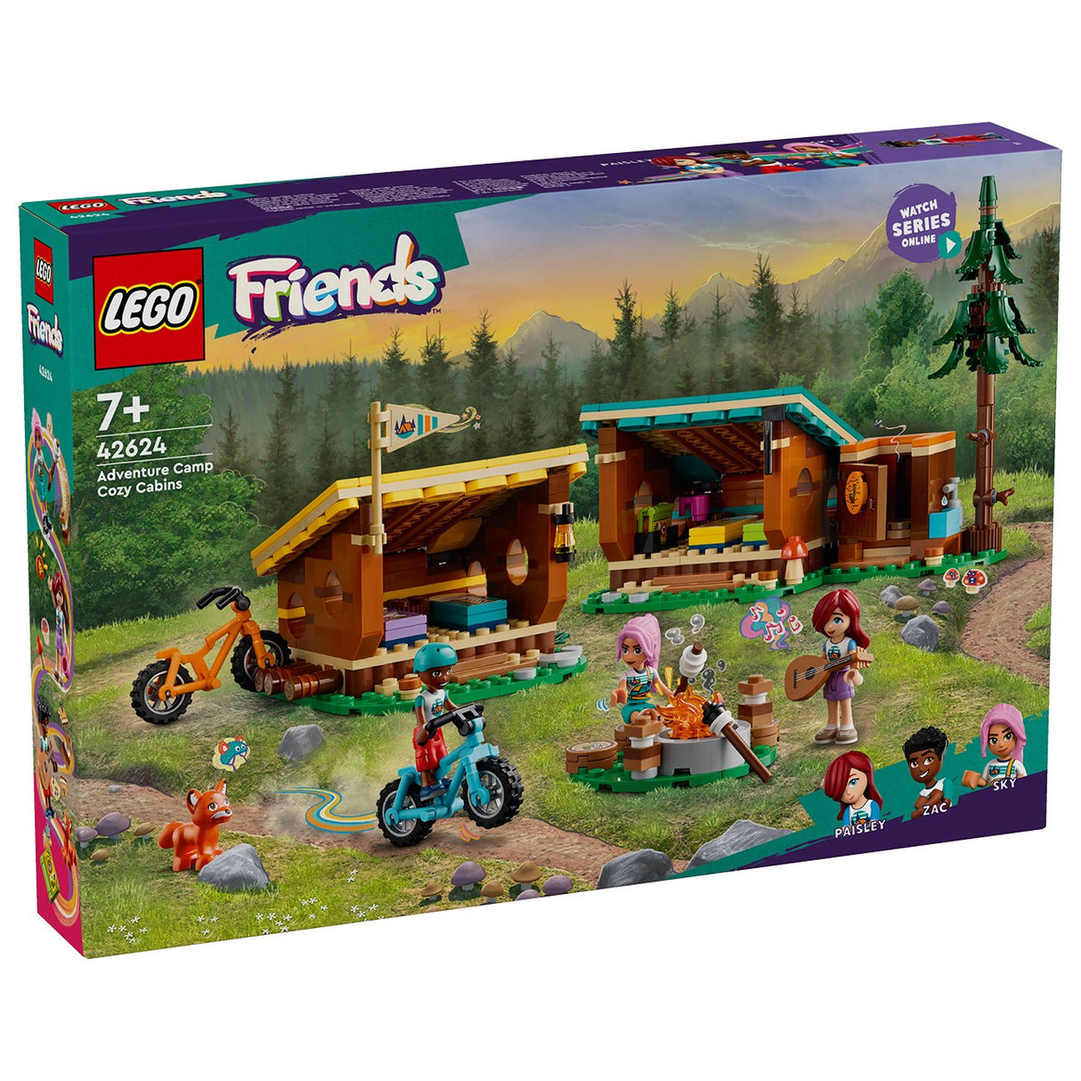 Buy LEGO® Friends Adventure Camp – cozy cabins | Luksusbaby