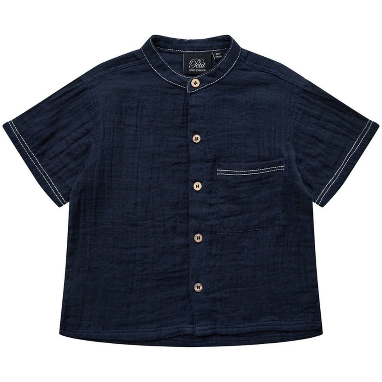 Sofie Schnoor Dark Blue Shirt