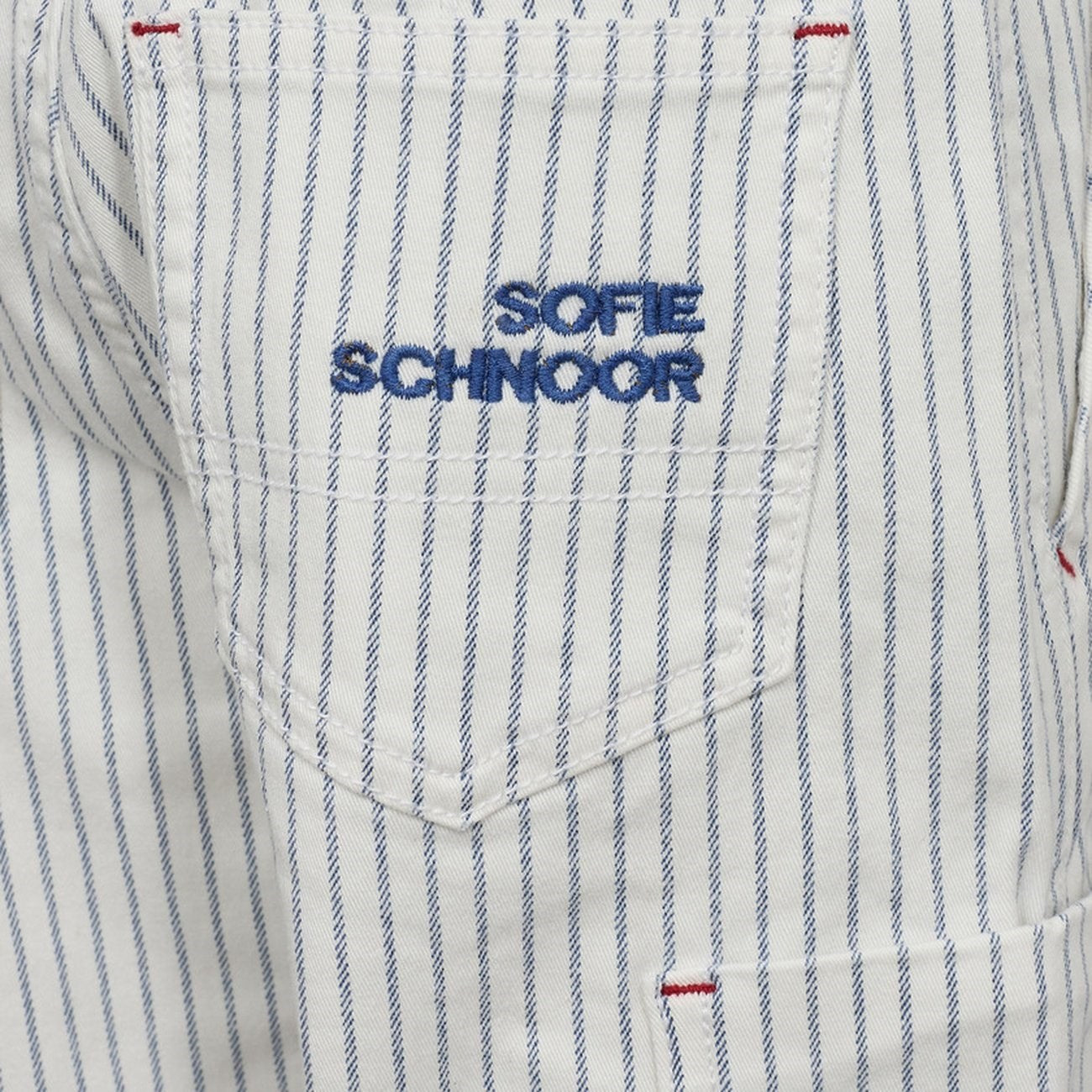 Sofie Schnoor Blue Striped Trousers 7