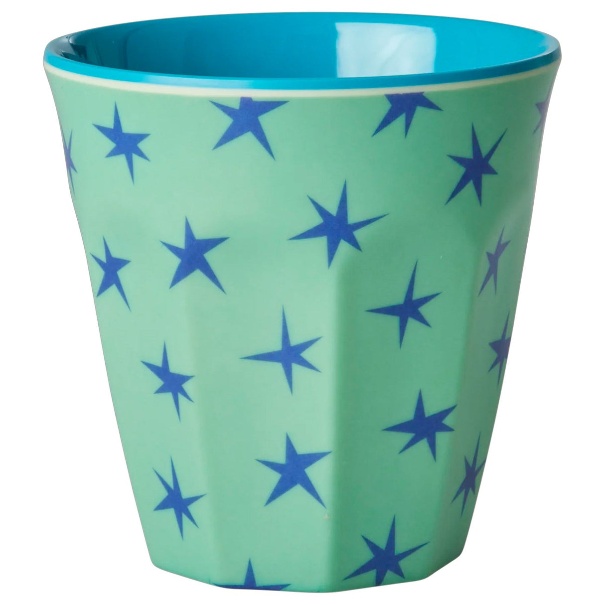 Rice Melamine Cup with Stars Print - Medium - 250 ml