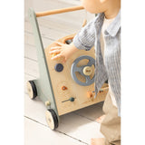Sebra Wooden Activity Walker Car