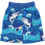 Småfolk Brilliant Blue Shorts With Sharks 5