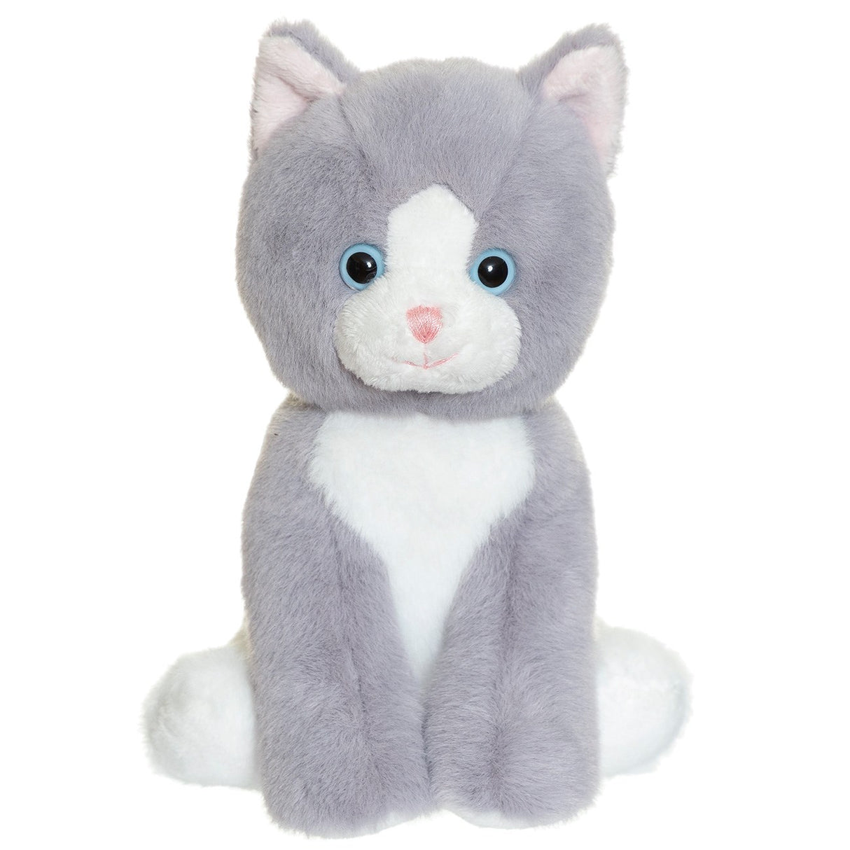 Teddykompaniet Teddy Cats , Grey, 18 cm