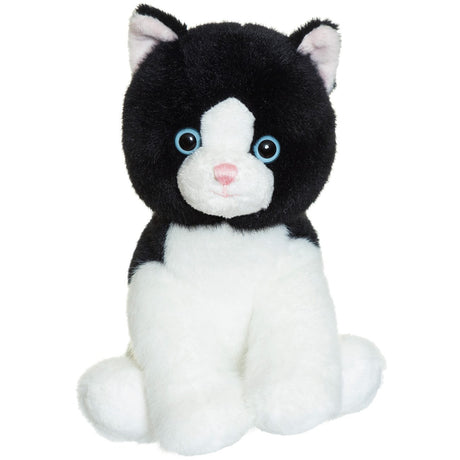 Teddykompaniet Teddy Cats - Kitten, Black, 18 cm