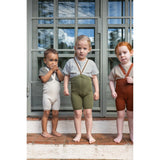 Silly Silas Cinnamon Shorty Tights With Braces