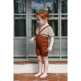 Silly Silas Cinnamon Shorty Tights With Braces