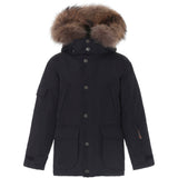 Ver de Terre Eskimo Dunjakke m. Pels Black