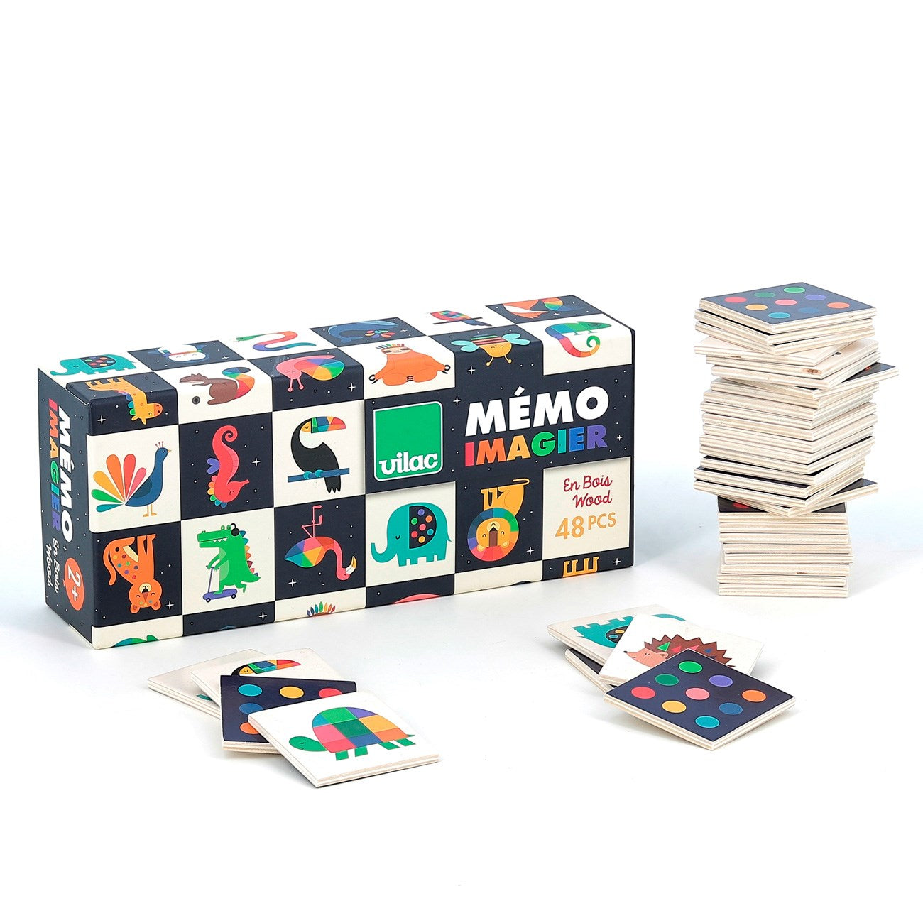 Vilac Memory Game Animals by Andy Westface