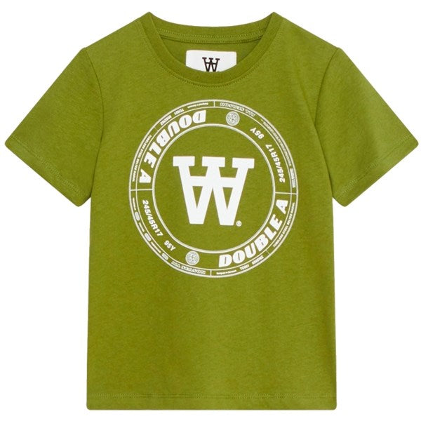 Wood Wood Fatique Green Ola Tirewall T-Shirt