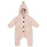 lalaby Oat Melange Teddy Onesie