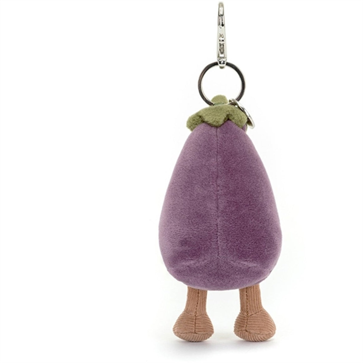 Jellycat Vivacious Vegetable Aubergine Bag Charm 12 cm