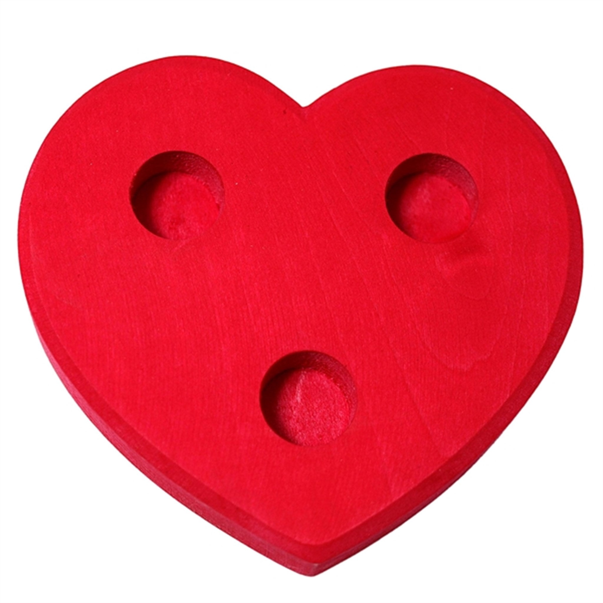 GRIMM´S Candle Ligth Small Heart Red 3