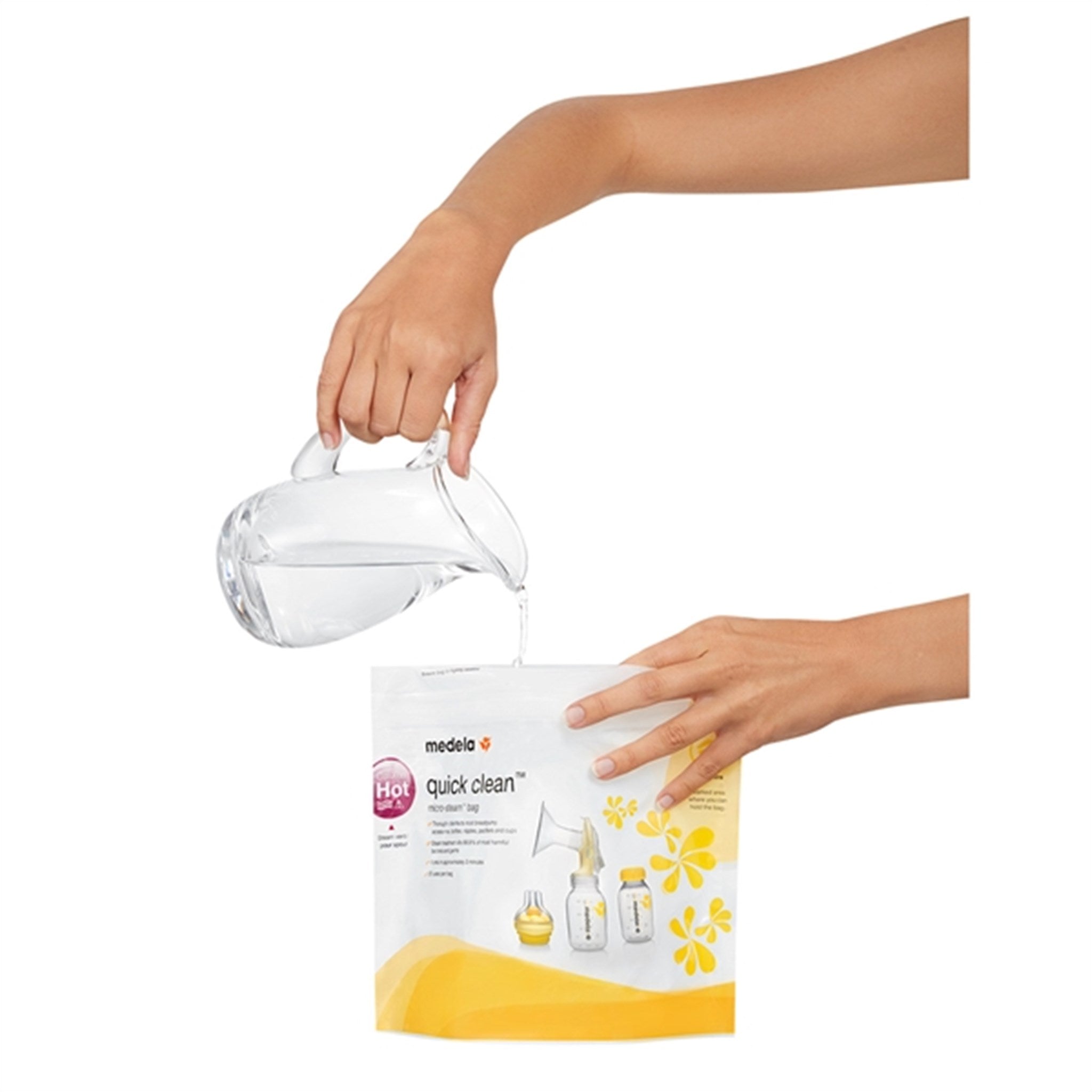 medela Quick Clean Bags For Microwave, 5 pcs. 2