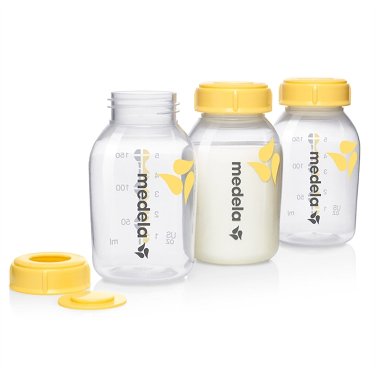 medela Bottles For Breast Milk 150 ml, 3-pack