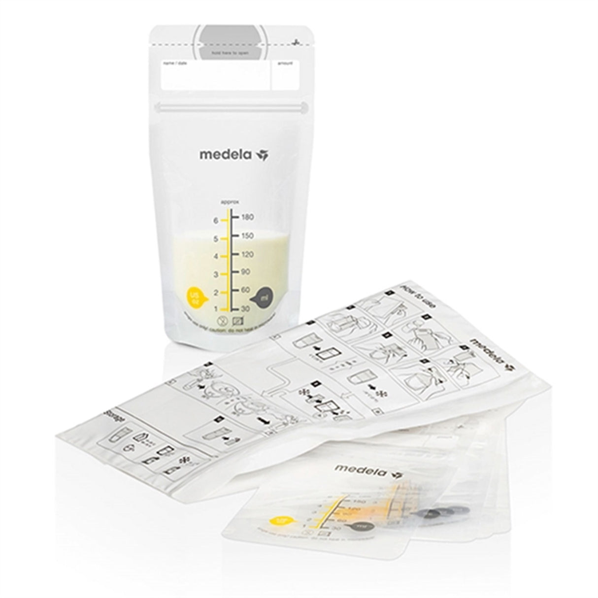 medela Storage Bag For Breast Milk 50 pcs 3