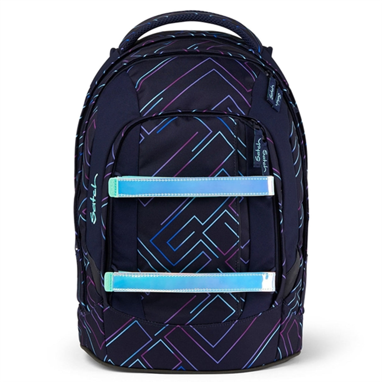 Satch Pack School Bag Purple Laser