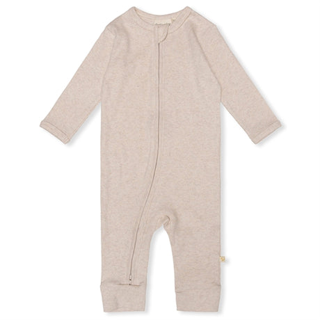 That's Mine Light Brown Melange Cathie Onesie