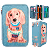 TOPModel Trippel Pencil Case City Girls Dog