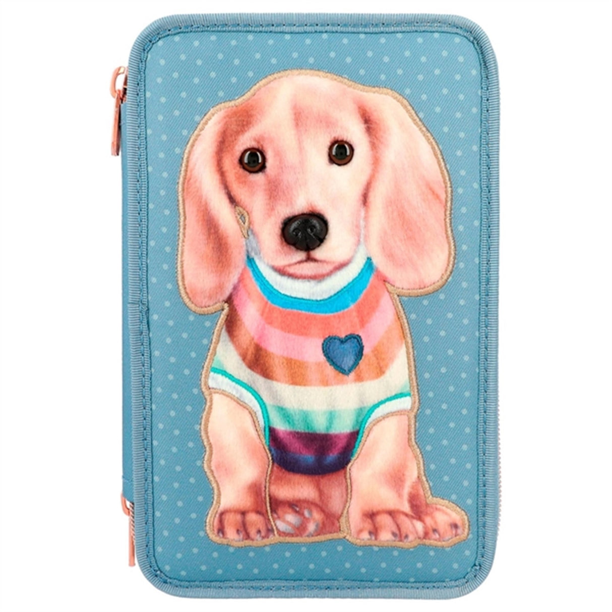 TOPModel Trippel Pencil Case City Girls Dog 8