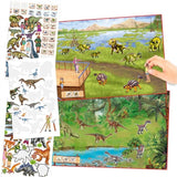 Dino World Magic Scratch Book 2