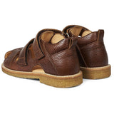 Angulus Sandal W. Velcro Medium Brown 3