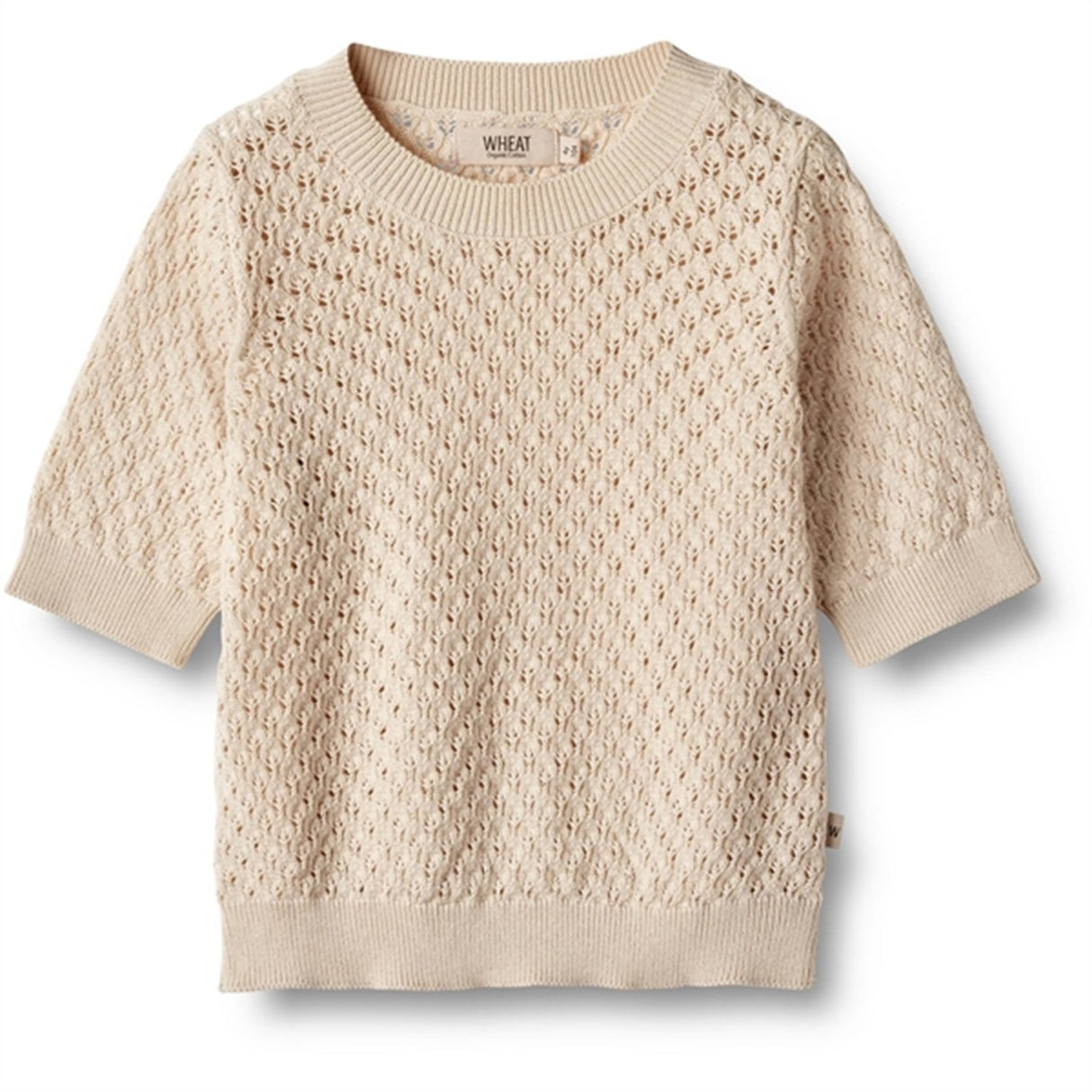 Wheat Sandshell Knit T-shirt Alva