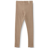 Wheat Soft Brown Maddy Rib Leggings 3