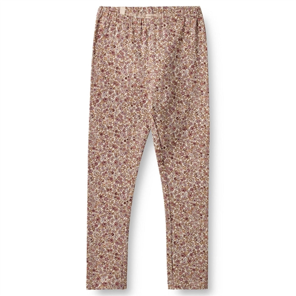 Wheat Grey Rose Flowers Jules Jersey Leggings