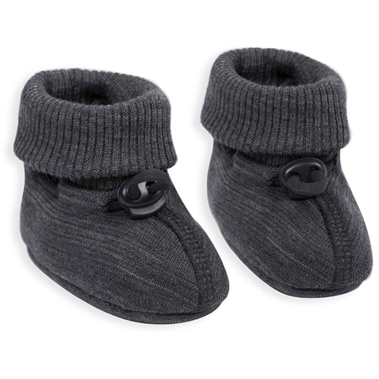 Smallstuff Wool Booties Dark Grey