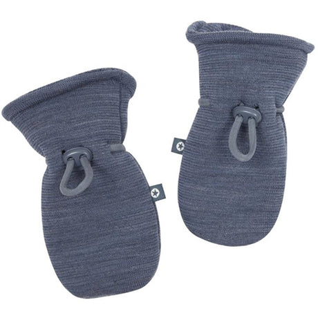 Smallstuff Wool Mittens Denim Melange