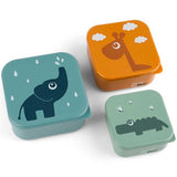 Done by Deer Snack Box Set 3-pack Deer Friends Blue Mix 3