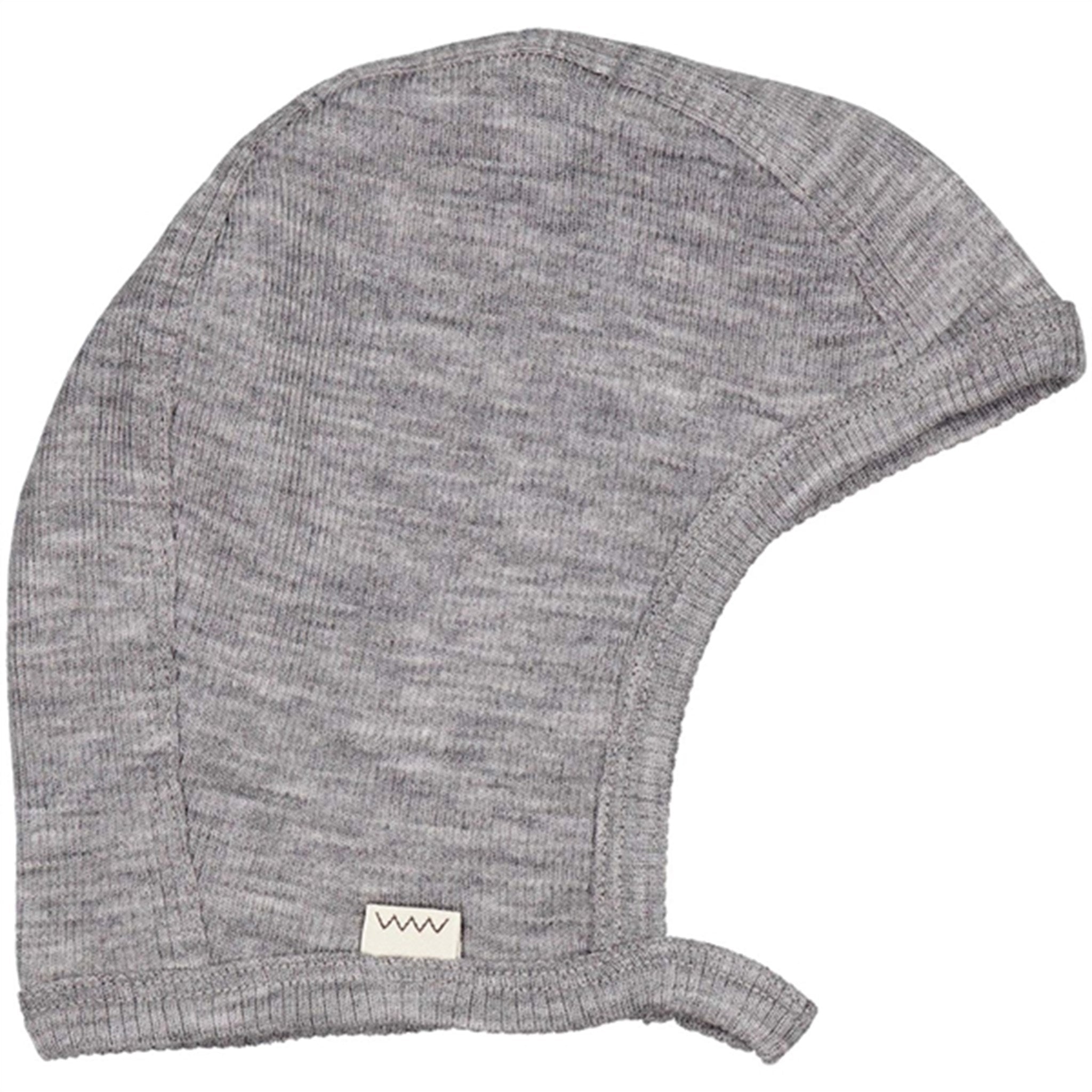 MarMar Wool Rib Grey Melange Hat