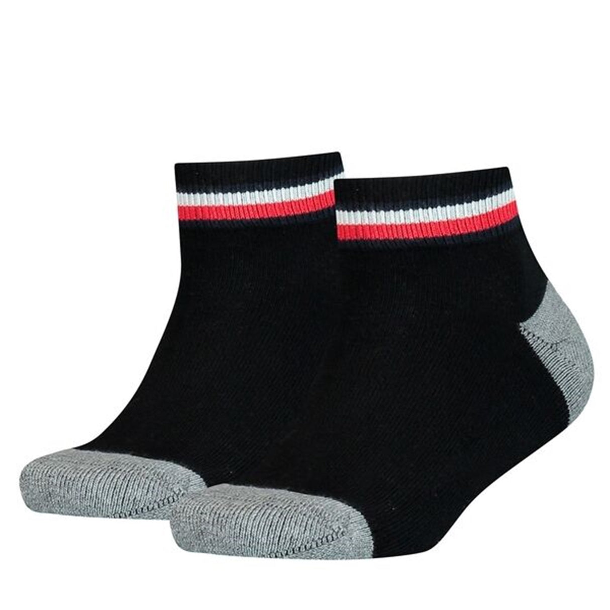 Tommy Hilfiger 2-pak Iconic Sports Quality Socks Black
