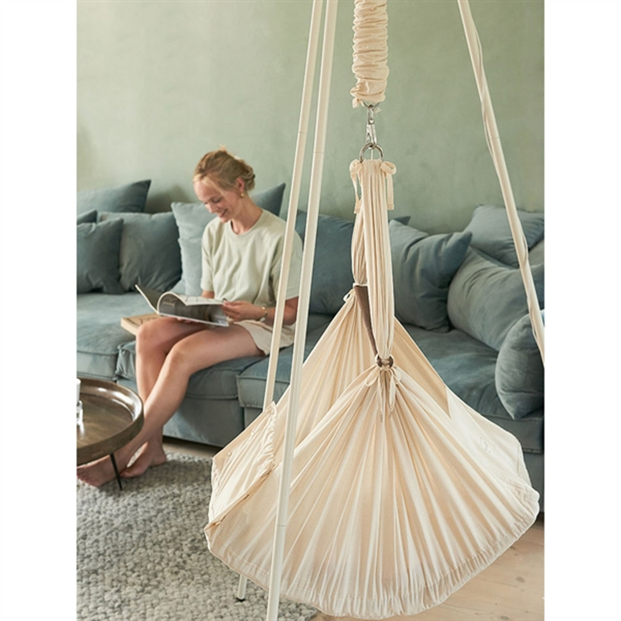 Moonboon Baby Hammock Organic Nature 6