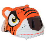 Crazy Safety Tiger Bicycle Helmet Orange