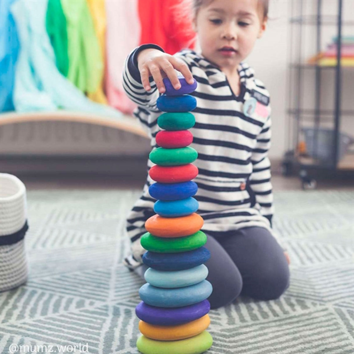 GRIMM´S Stacking Tower River Pebbles