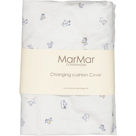 MarMar Changing Cushion Cover Paper Boats 2