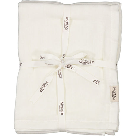 MarMar Muslin Cloths Ada 2-Pack Gentle White