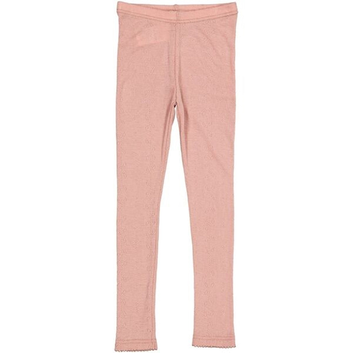 MarMar Wool Pointelle Burnt Rose Leggings 2