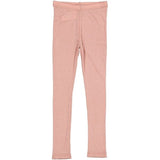 MarMar Wool Pointelle Burnt Rose Leggings 2