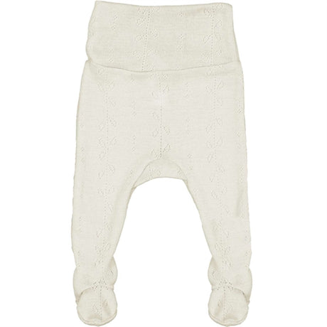 MarMar New Born Wool Pointelle Natural Pixa Pants