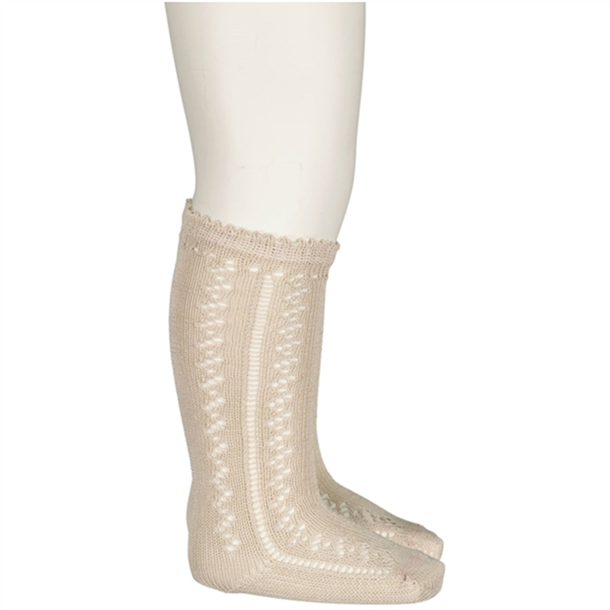 MarMar Warm Pearl Pointelle Knee Socks 3