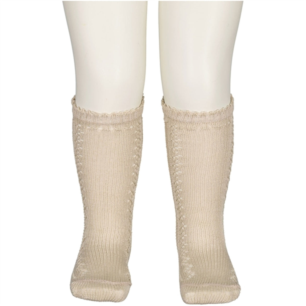 MarMar Warm Pearl Pointelle Knee Socks 2