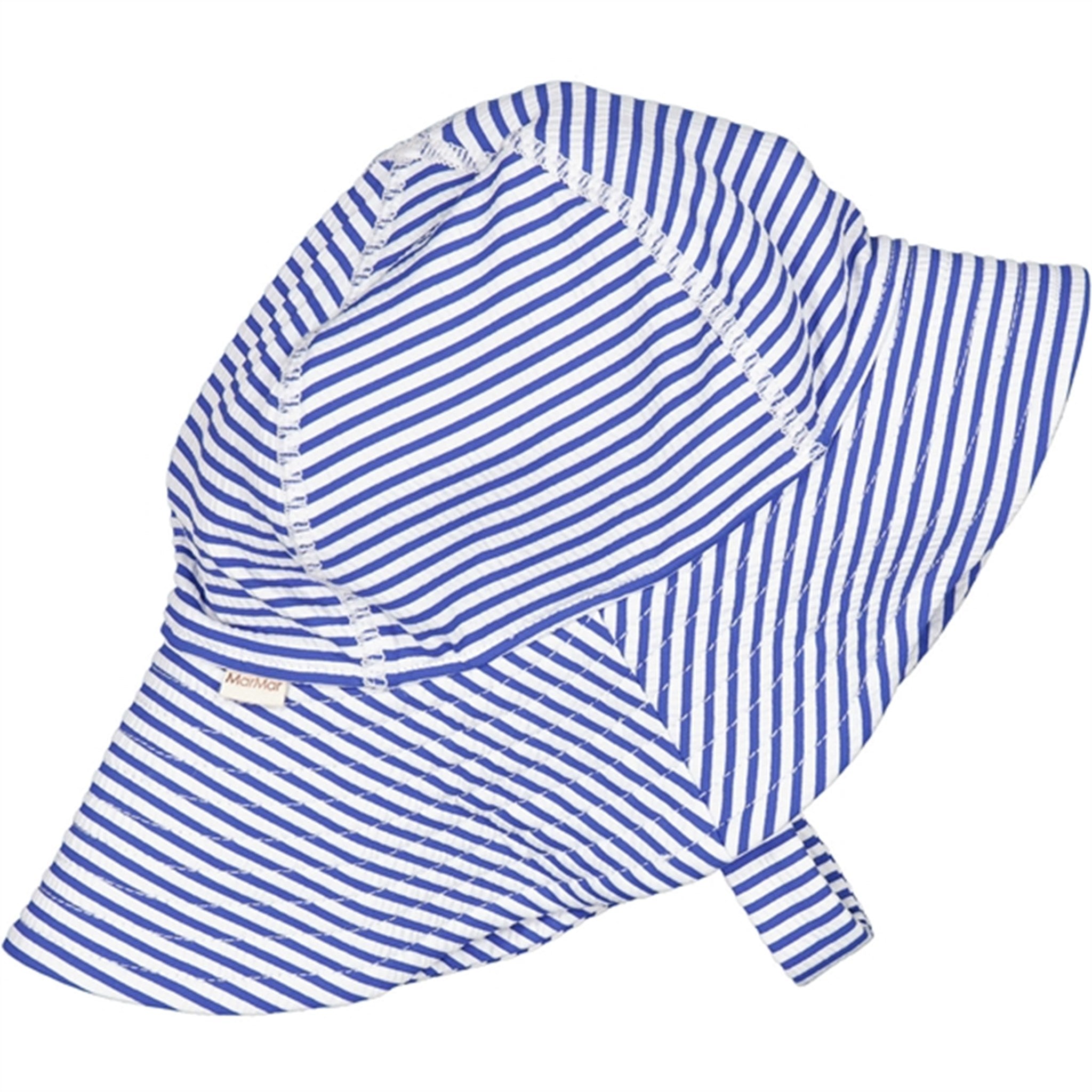 MarMar Swim Stripe Alba Splash Long UV Sun Hat