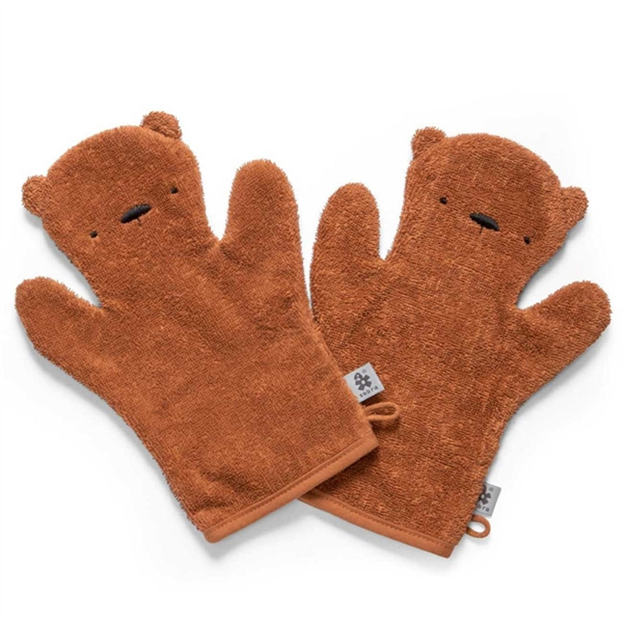 Sebra Bath Glove Bear Milo Sweet Tee Brown